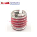 Screwlocking External Thread Insert Nut Slotted for Aluminium Light Alloy